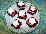 Raspberry Brownie Dessert