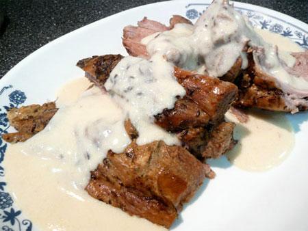 Low Carb German-Style Pork Roast. Photo by Mikekey