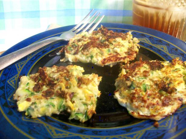 Griddle Veggie Cakes. Photo by Sharon123