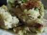 Scarborough Fair - Savoury Bacon, Onion and Herb Bread Pudding