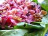White Bean and Barley Salad With Beetroot and Yoghurt Dressing. Recipe by lindseylcw