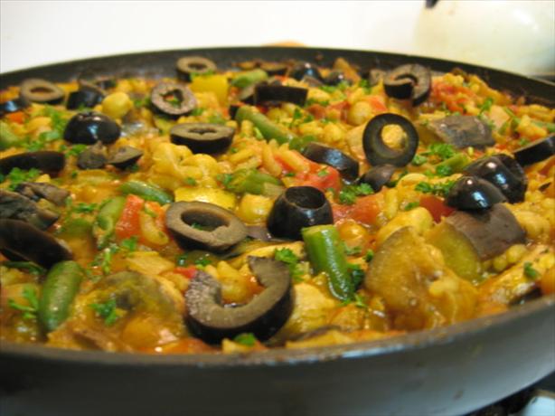 Isaiah's Vegetarian Paella [ Kosher ]. Photo by What's Cooking?