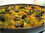 Isaiah's Vegetarian Paella [ Kosher ]