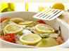 French Style Roasted Perch With Fennel, Tomatoes and Wine