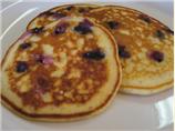 Gluten-Free Lemon-Blueberry Pancakes