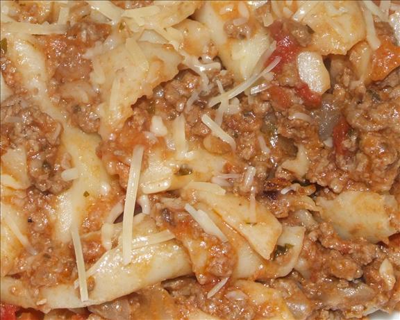 Easy Beef and Veggie Bolognese. Photo by Peter J