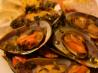 Steamed Mussels in Saffron Wine Broth. Recipe by Oolala