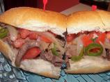 Onion 'n Pepper Beef Steak Sandwiches
