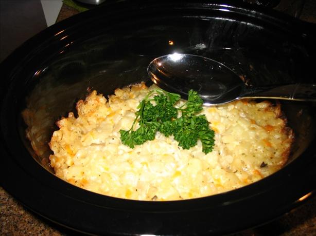Slow Cooker Hash Browns Casserole. Photo by Chef Decadent1