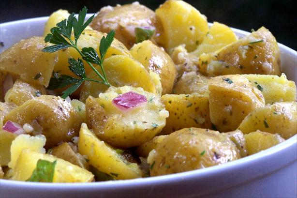 Barefoot Contessa's Herb Potato Salad. Photo by NcMysteryShopper