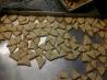 Parmesan and Sesame Crimple Crackers