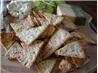 Parmesan and Sesame Crimple Crackers