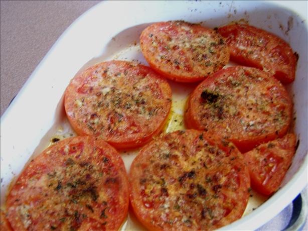 Broiled Tomato Slices With Herbes De Provence. Photo by Rita~