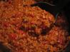 Ground Lamb and Lentil Chili. Recipe by Dr. Jenny