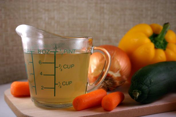 Rich Vegetable Stock. Photo by SashasMommy