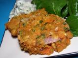 Low Fat Sweet Potato and Chickpea Cakes (Vegetarian Too!)