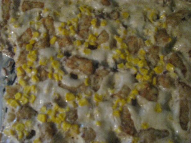 Tater Tot Casserole. Photo by Cookinmomof3