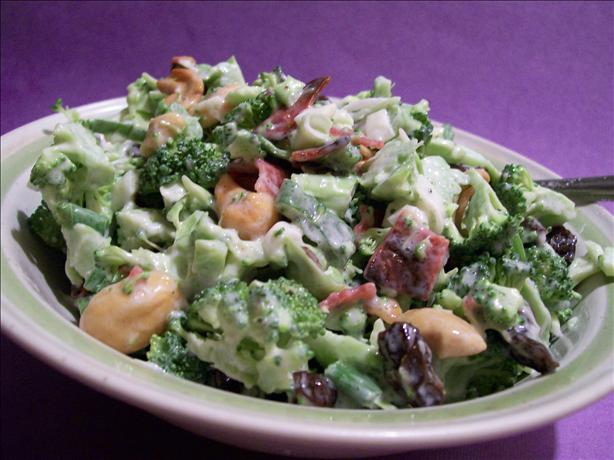 Lick-The-Bowl-Clean Bacon-Broccoli Salad. Photo by Sharon123