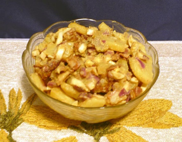 Gramma Bonitz's German Potato Salad. Photo by twissis