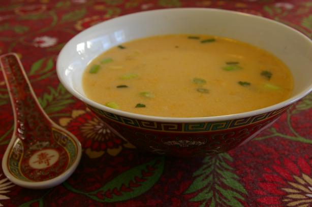 Easy Tom Kha Thai Coconut Soup. Photo by Lazarus
