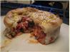Individual Cheesy Pizza Pot Pie / Pies. Recipe by JOY1998