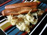 Hot Dogs and Sauerkraut