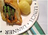 Salmon and Asparagus 'almost En Croute'