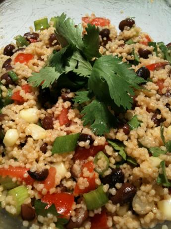 Black Bean and Couscous Salad. Photo by digifoo