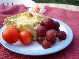 Sweet Potato, Pesto & Pine Nut Slice