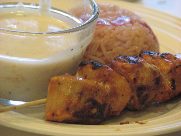 Shish Taouk Toum - Grilled / BBQ Chicken With Garlic Sauce. Photo by Bonnie G #2