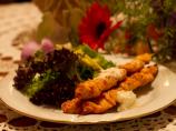 Shish Taouk Toum - Grilled / BBQ Chicken With Garlic Sauce