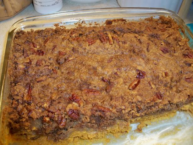 Dawn's Pumpkin Pecan Dump Cake. Photo by LizCl