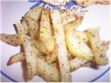 Oven Fried Oregano Potatoes. Photo by Mims & Squims