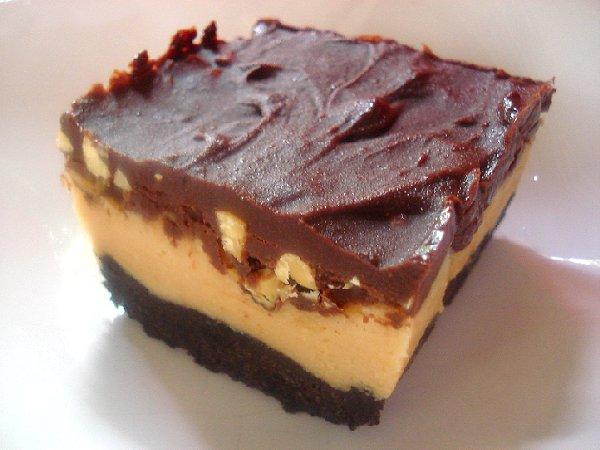 Chocolate Peanut Fudge Bars (Midwest). Photo by Roxanne J.R.