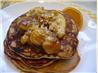 Banana Bread Pancakes. Recipe by cookiedog