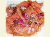 Smoked Salmon Carpaccio With Extra Virgin Olive Oil and Lemon