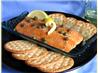 Smoked Salmon Carpaccio With Extra Virgin Olive Oil and Lemon
