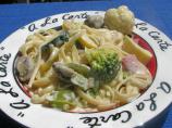 Linda's Creamy Italian Chicken Fettuccine