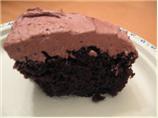 Kittencal's Super Moist One-Bowl Dark Chocolate Cake