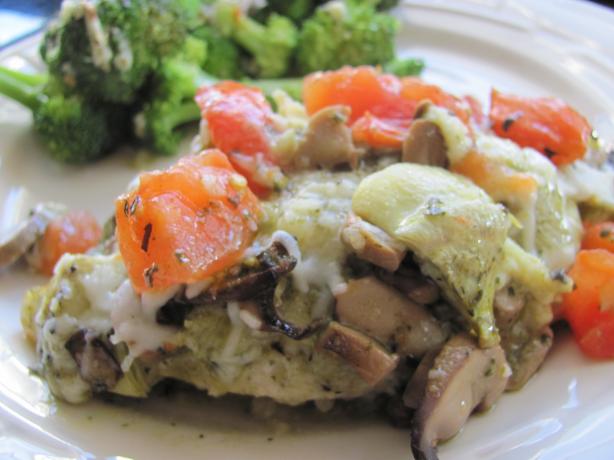 Chicken Pesto. Photo by JanuaryBride