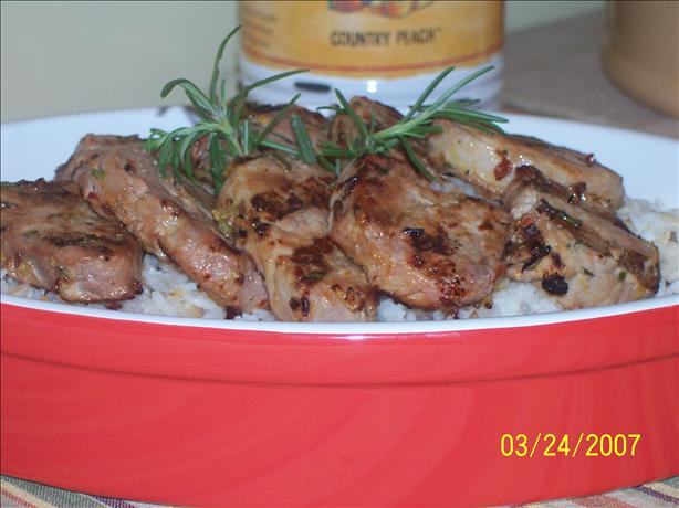 Orange Rosemary  Grilled Pork Tenderloin. Photo by L. Duch