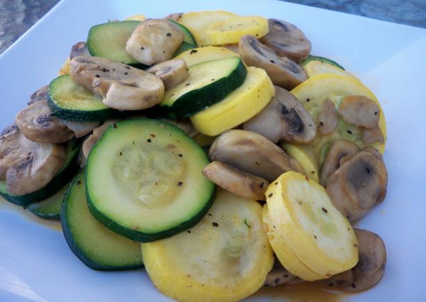 Linda's Mushroom and Squash Medley. Photo by *Parsley*