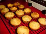 Cheesy Corn Jalapeno Muffins