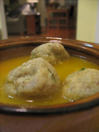 Gluten-Free Matzo Balls (Kneidlach) - Passover Soup Dumplings. Photo by What's Cooking?