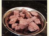 Afelia (Pork in Coriander & Wine)