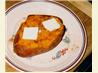 Twice-Baked Sweet Potato (For One). Recipe by Bone Man