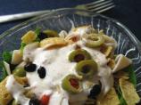 Layered Mexican Chicken Salad