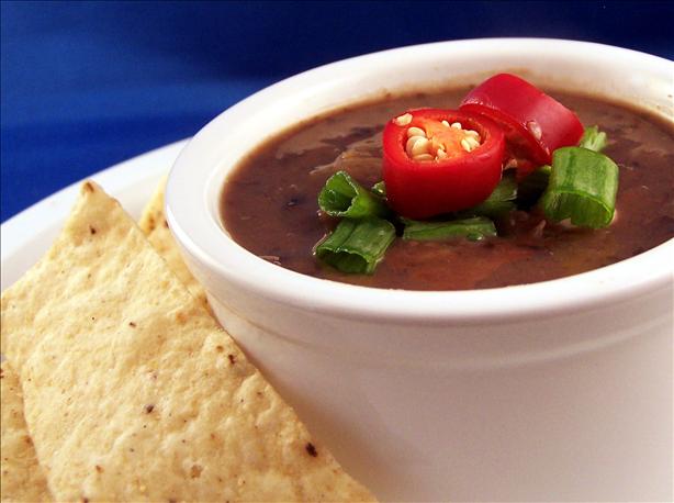 Intense Black Bean Soup. Photo by PaulaG