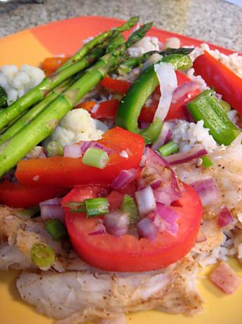 Cod and Veggies Casserole. Photo by thiswifebakes