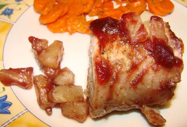 Pineapple Cranberry Pork Roast. Photo by Boomette